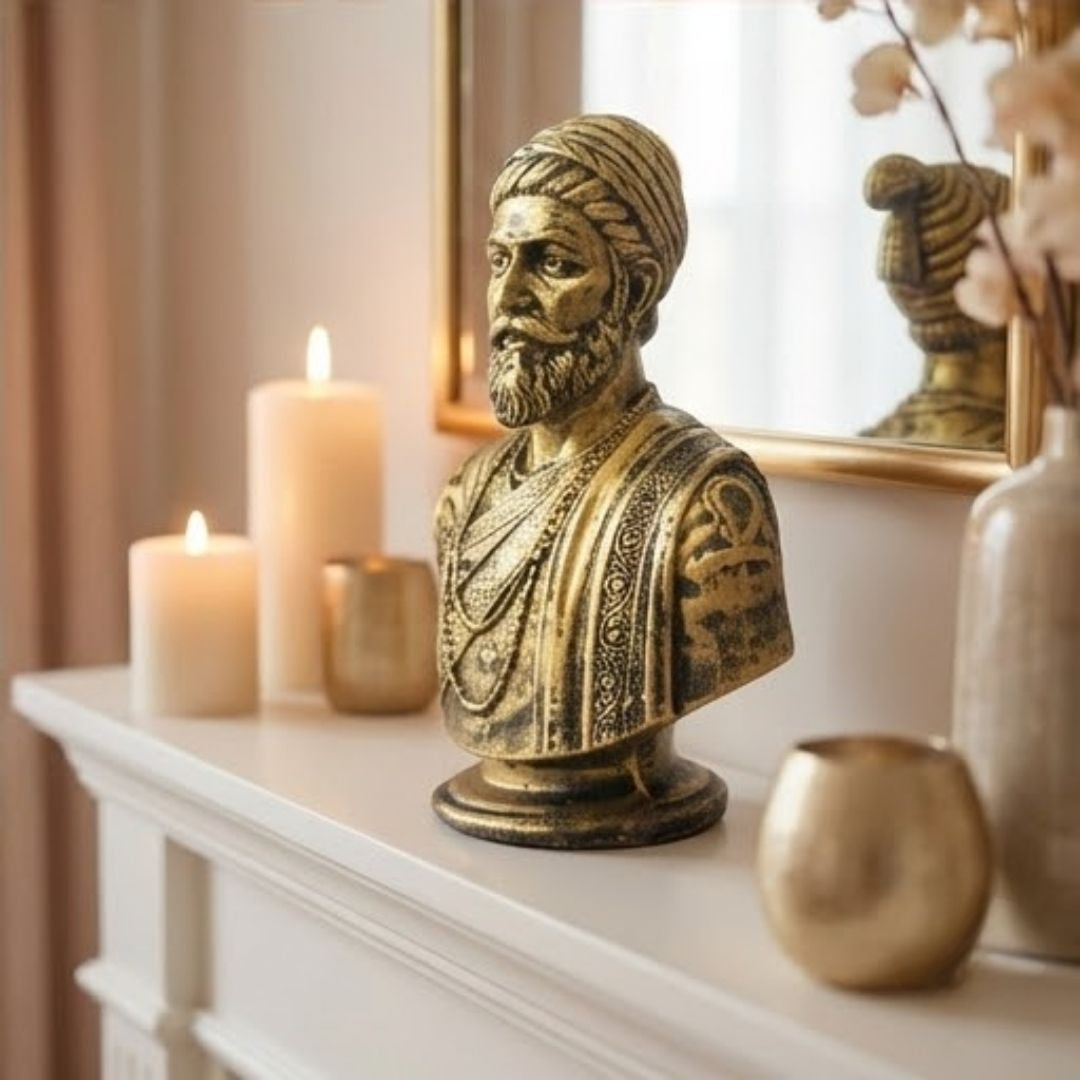 Chhatrapati Shivaji Statue – Symbol of Valor, Heritage, and Pride – Perfect for Home & Office