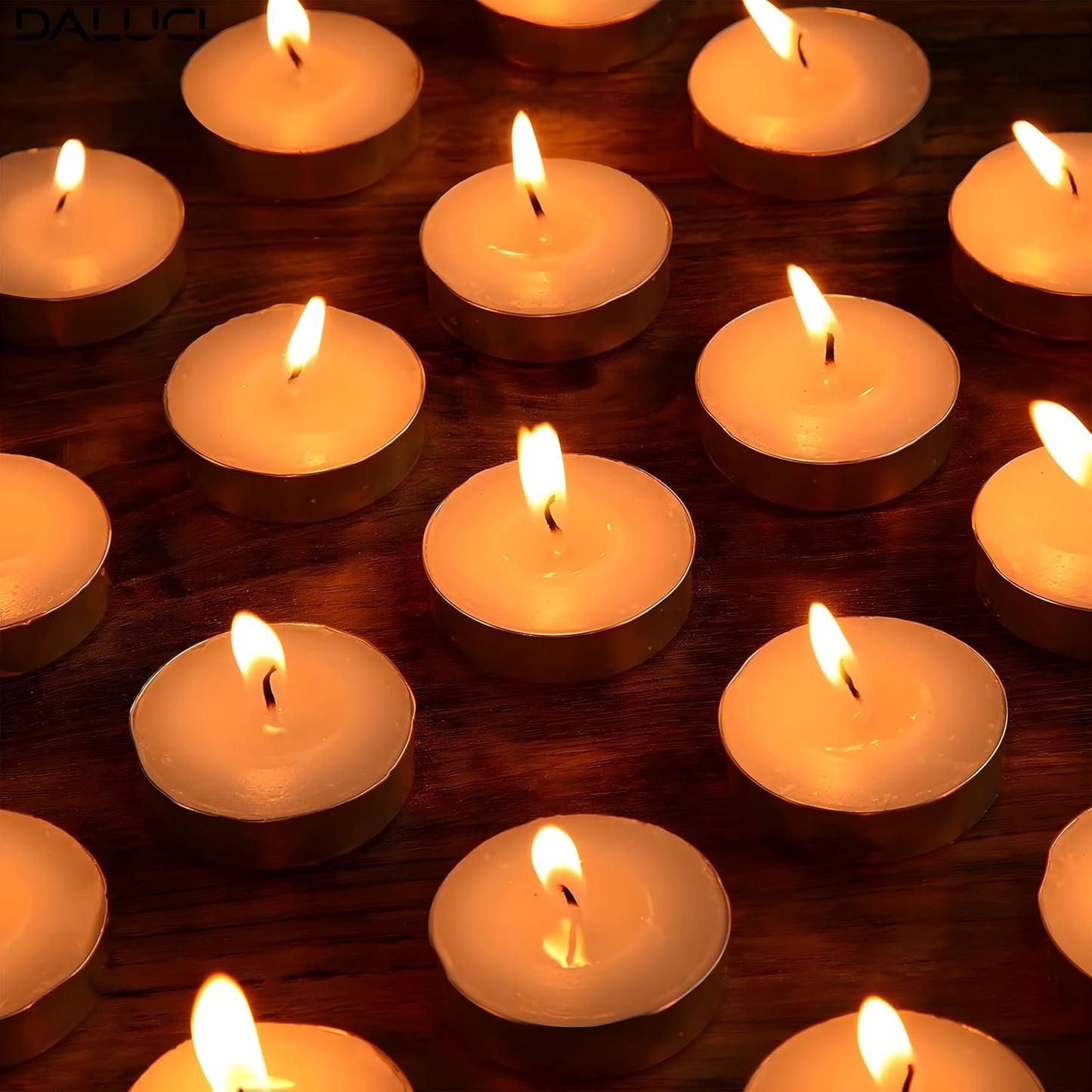 10 Pcs Unscented Tea Light Candles – Smokeless, Long-Lasting Wax Candles for Home Decor and Special Occasions