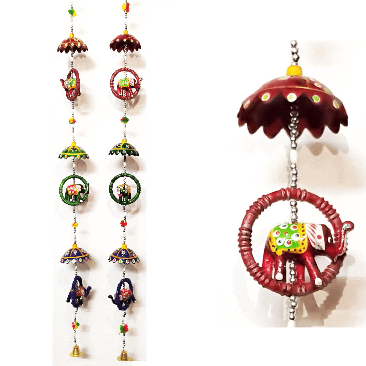 Jaipuri Handmade Door Hangings For Home Decor / Gifting - Multicolour - JP-100