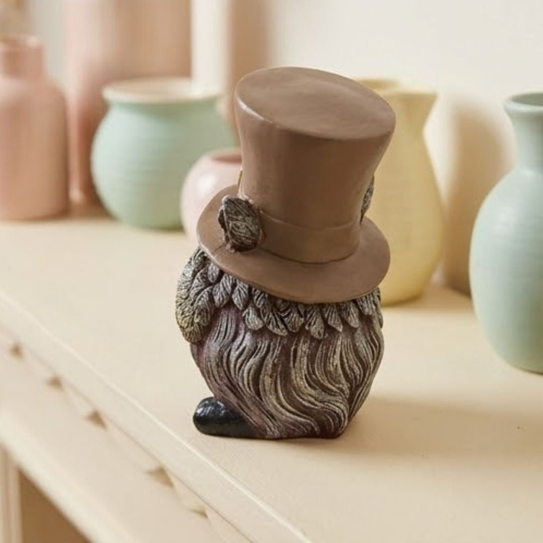 Guardian Gnome Figurine – Symbol of Charm, Luck, and Style – Perfect for Home & Garden
