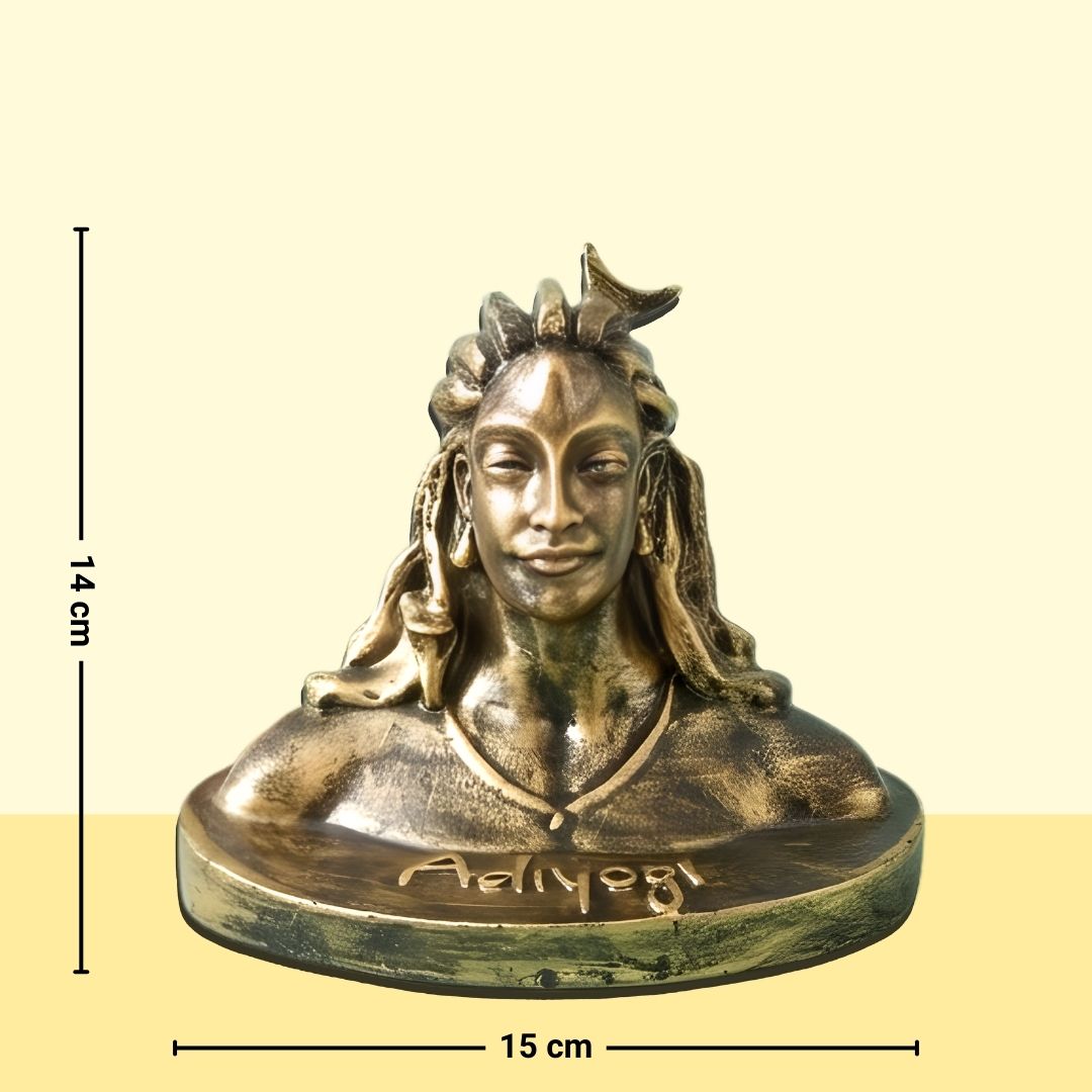 Adiyogi Shiva Figurine – Symbol of Focus, Stillness, and Wisdom – Perfect for Home Decor
