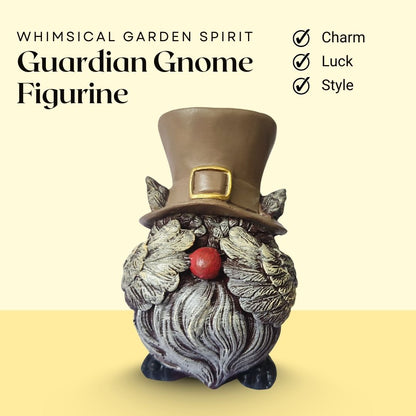 Guardian Gnome Figurine – Symbol of Charm, Luck, and Style – Perfect for Home & Garden