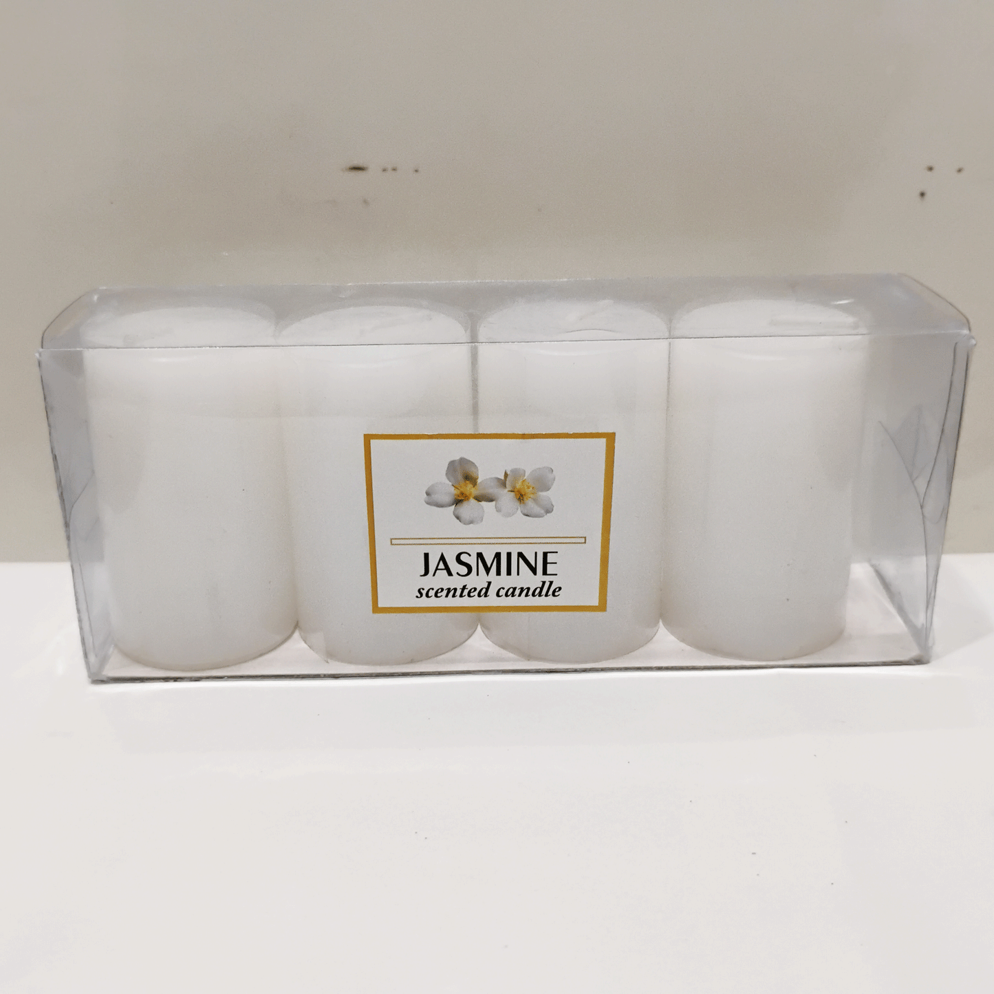 Candle Coloured Pack For Decoration and Gifting - White